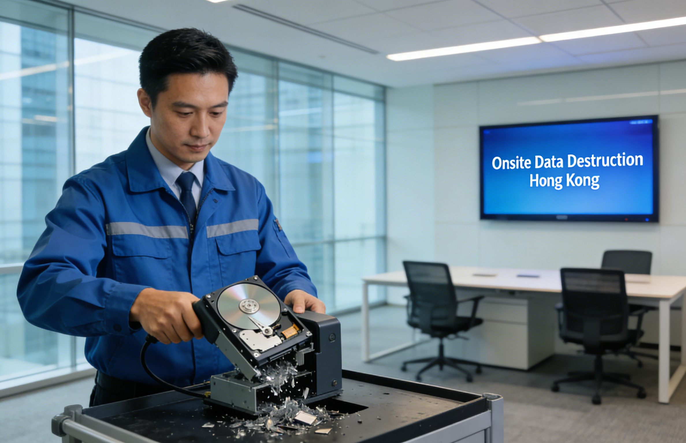 Onsite Data Destruction Hong Kong