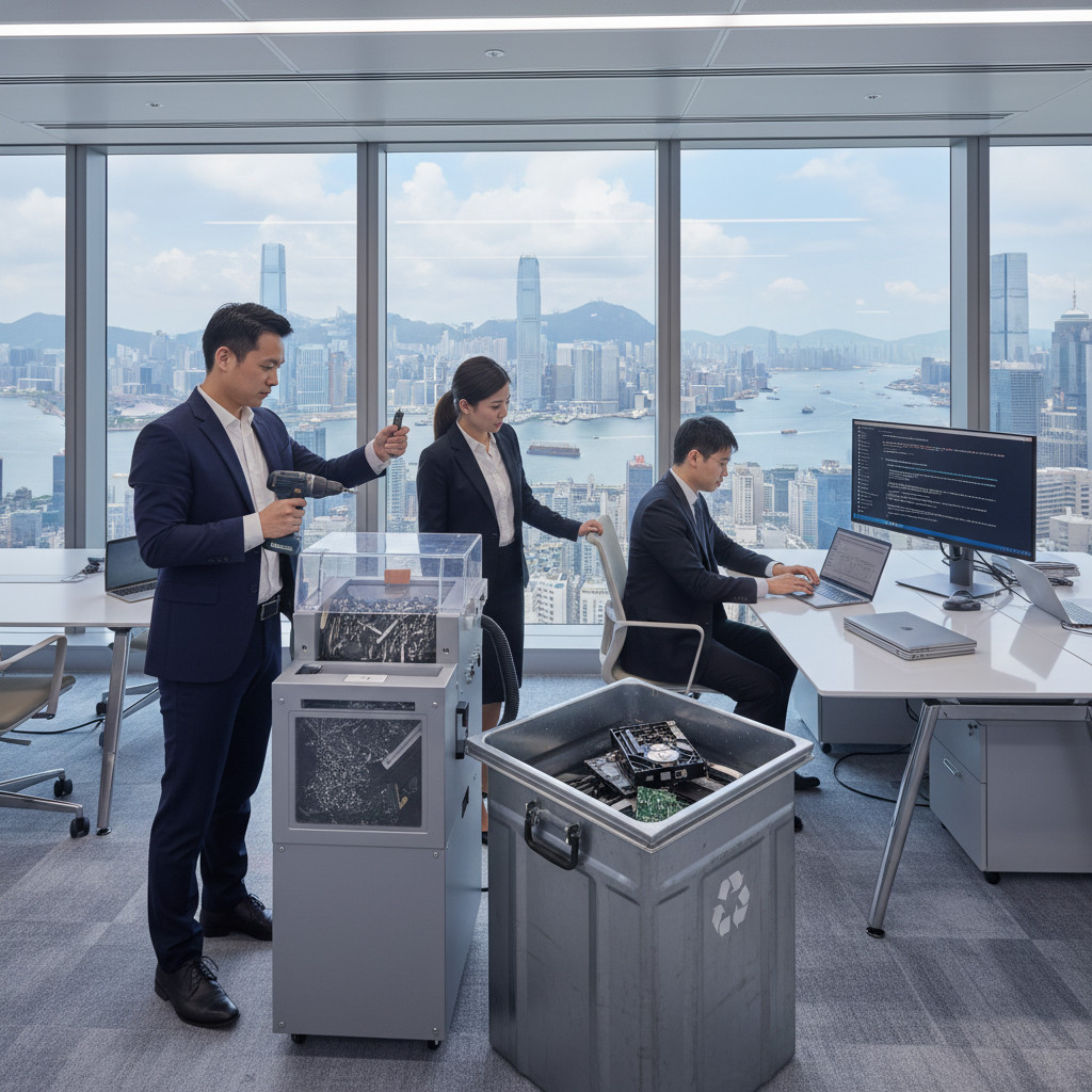 data destruction Hong Kong financial institution