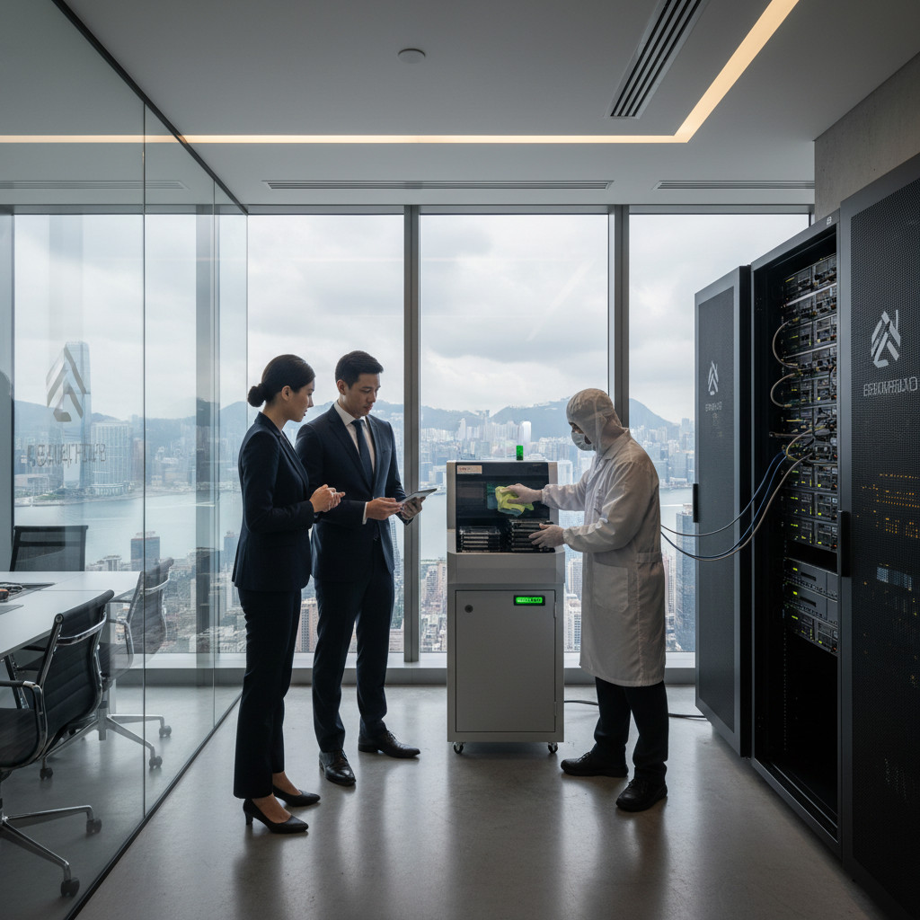 Data wiping service Hong Kong bank