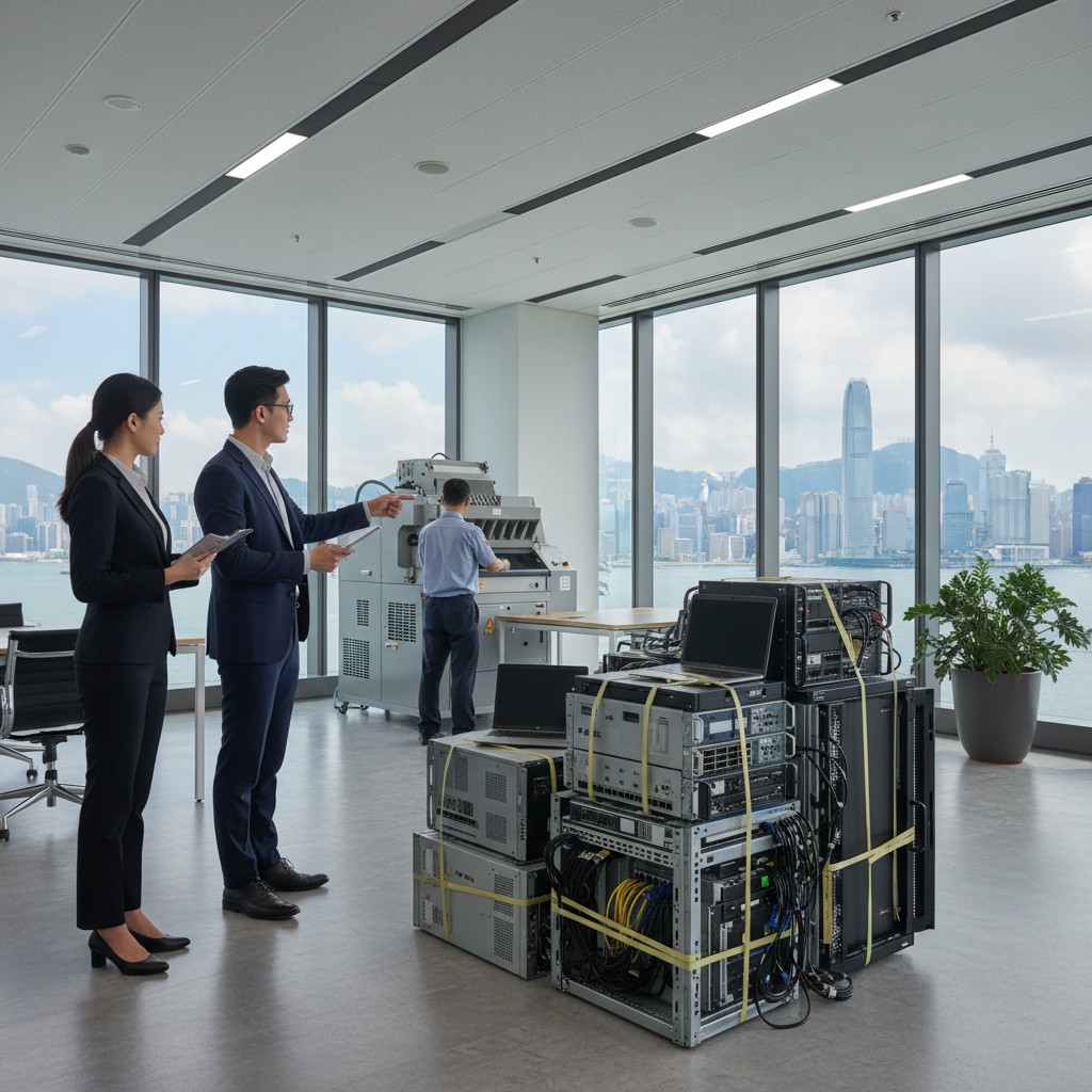 business IT equipment disposal Hong Kong