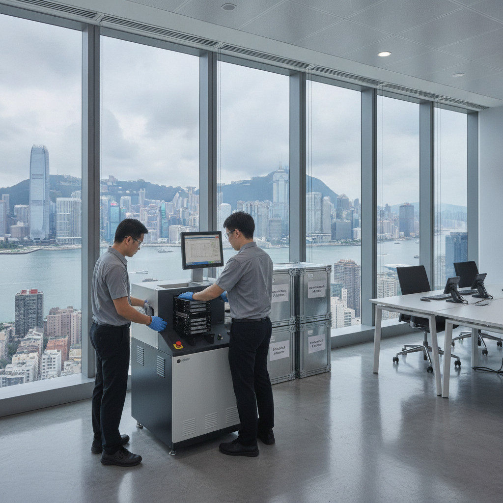 bank hard drive destruction Hong Kong