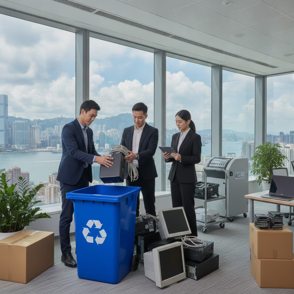 office relocation computer disposal Hong Kong