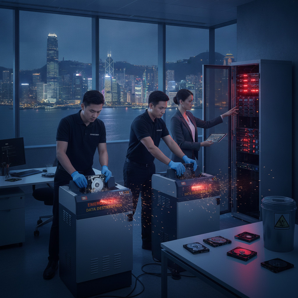 emergency data destruction Hong Kong