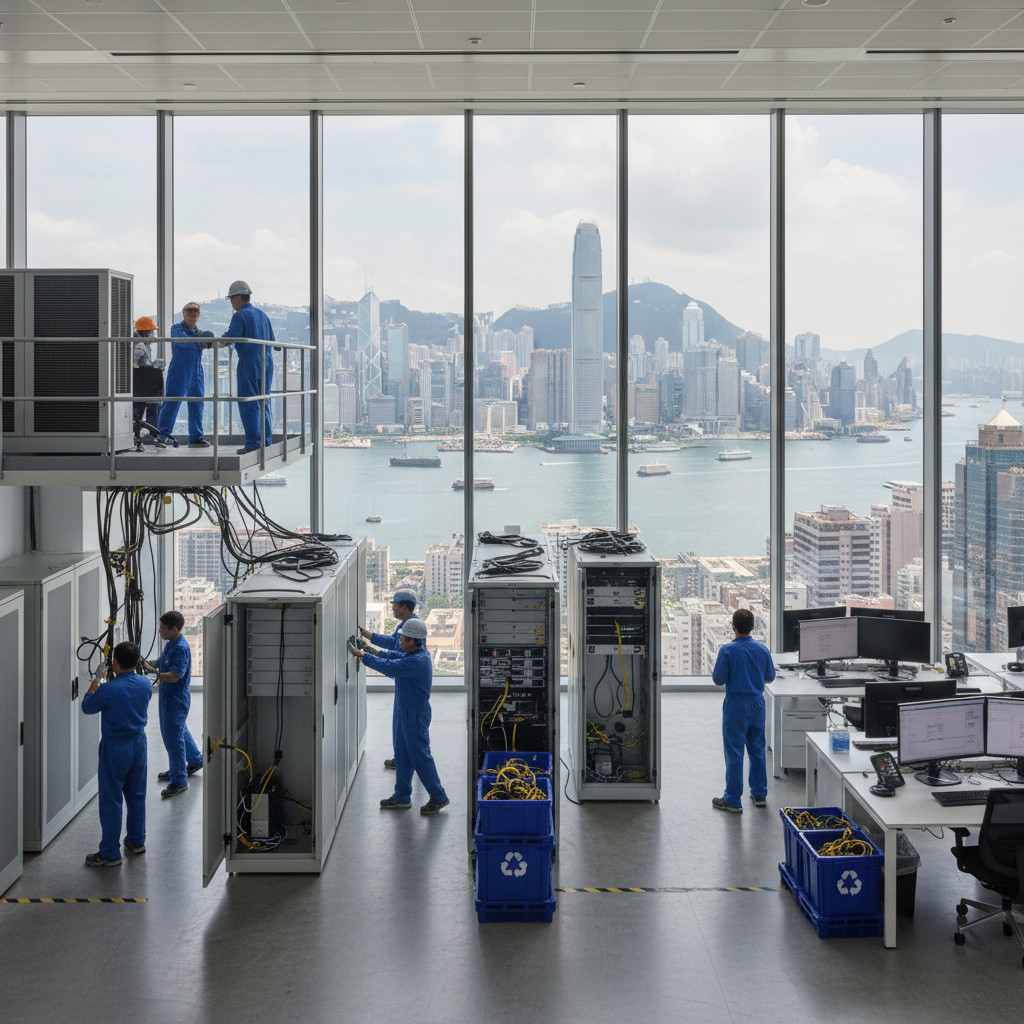machine room decommission Hong Kong